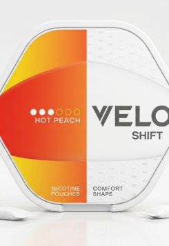 VELO Shift Hot Peach Nikotin Poseti